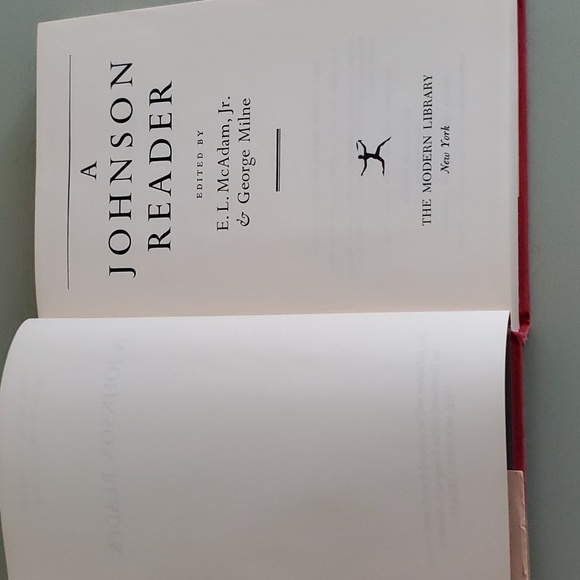 1966, First Edition - A Johnson Reader Edited by E. L. McAdam, Jr & George Milne - Picture 3 of 16